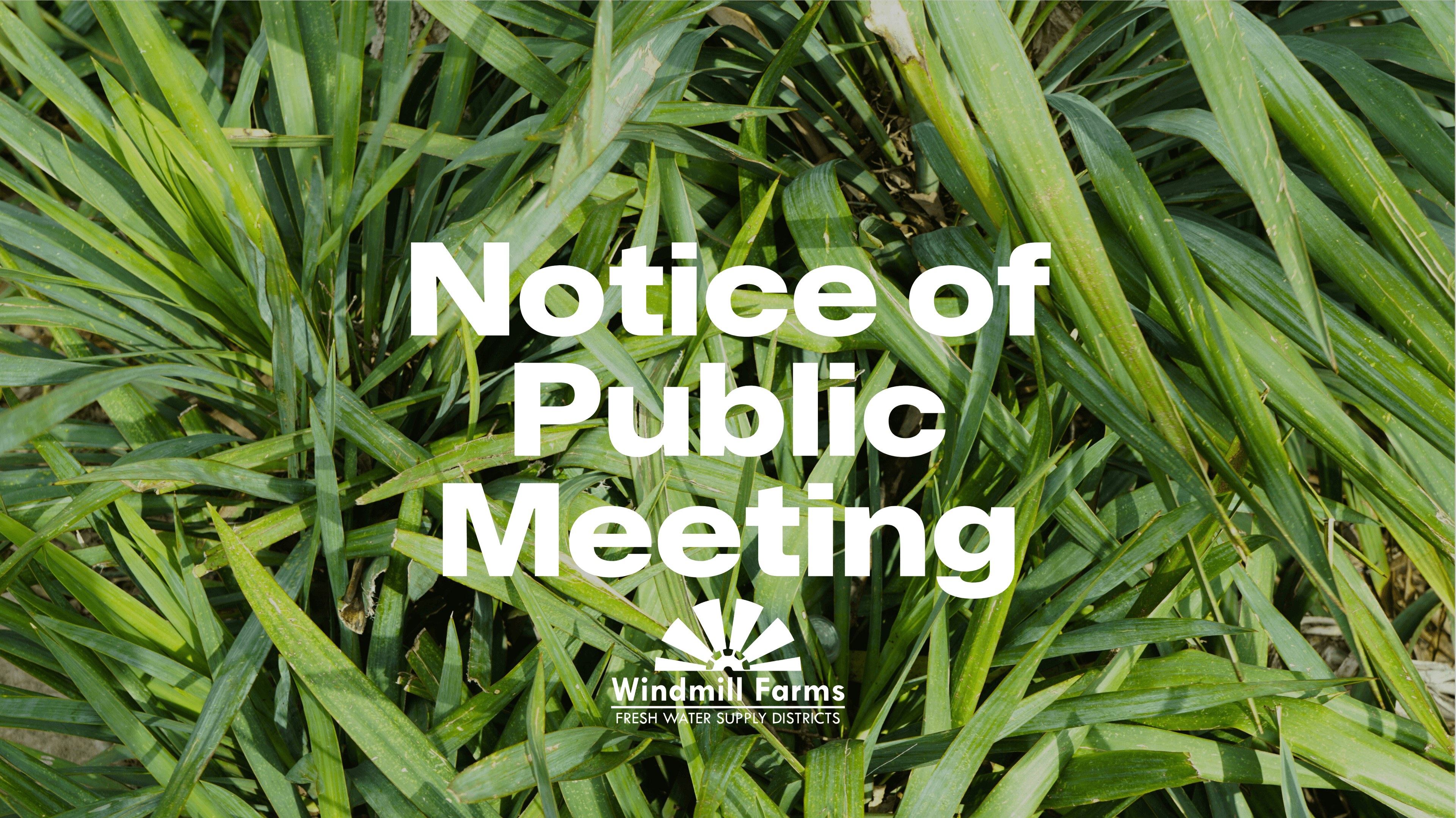 Kaufman notice of public meeting 15